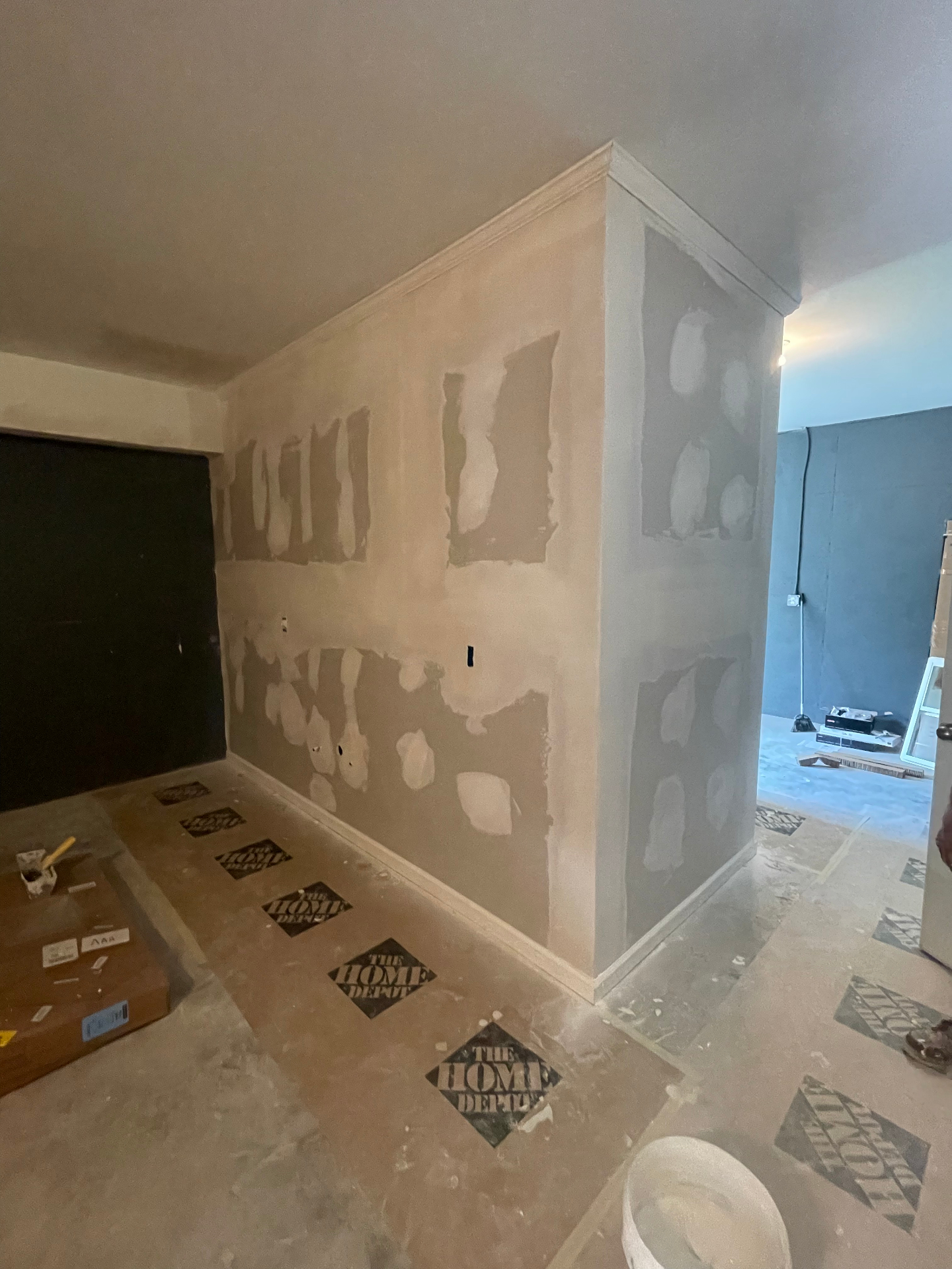 Drywall hung - bathroom interior view - Cleveland, TN