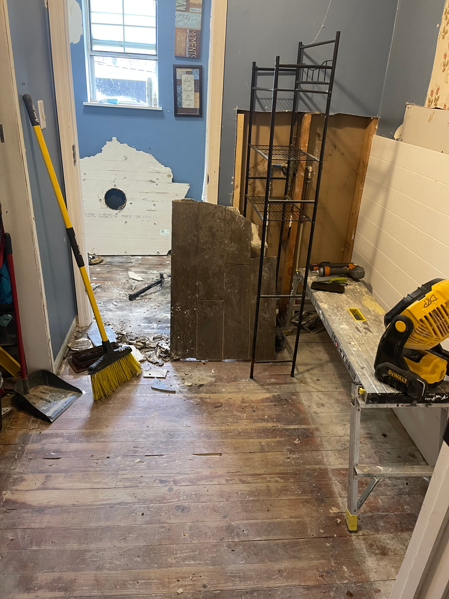 Demo - wall framing repair and blocking - Cleveland, TN