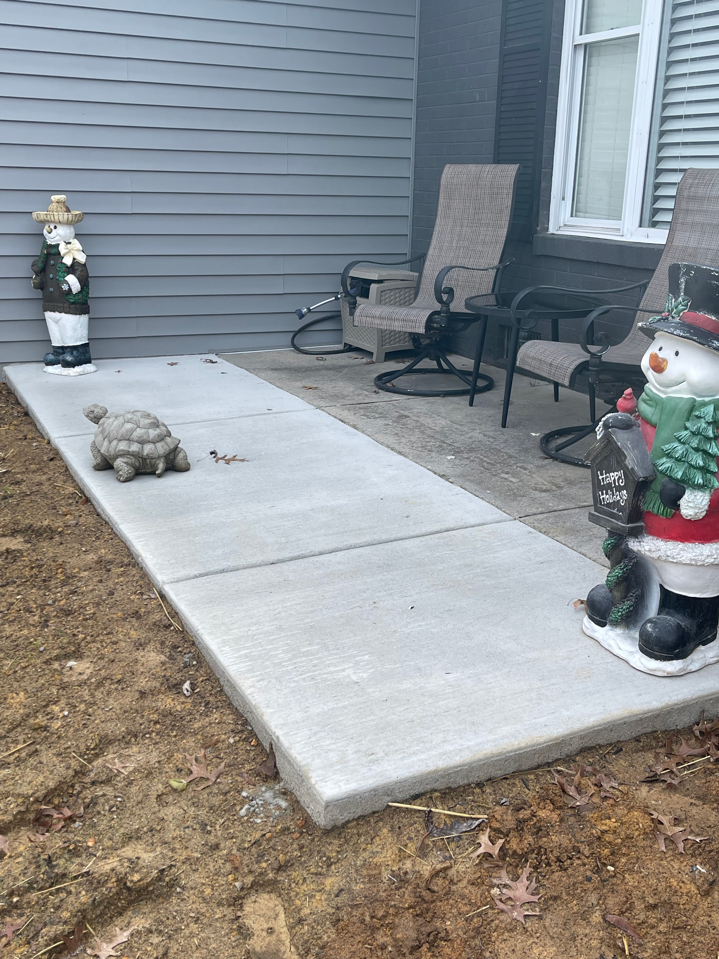 Finished concrete patio - Cleveland, TN