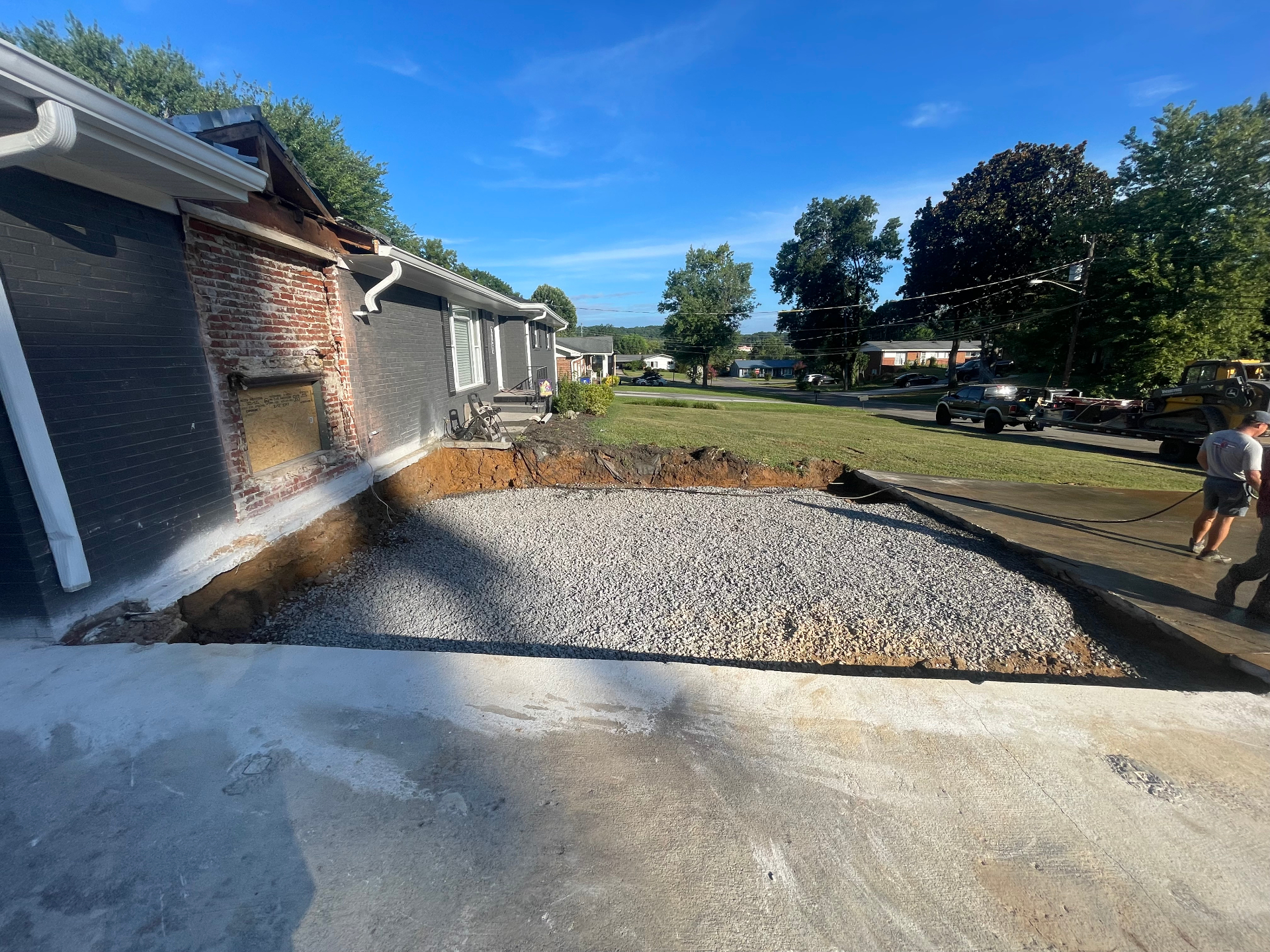 Foundation prep and grading - Cleveland, TN