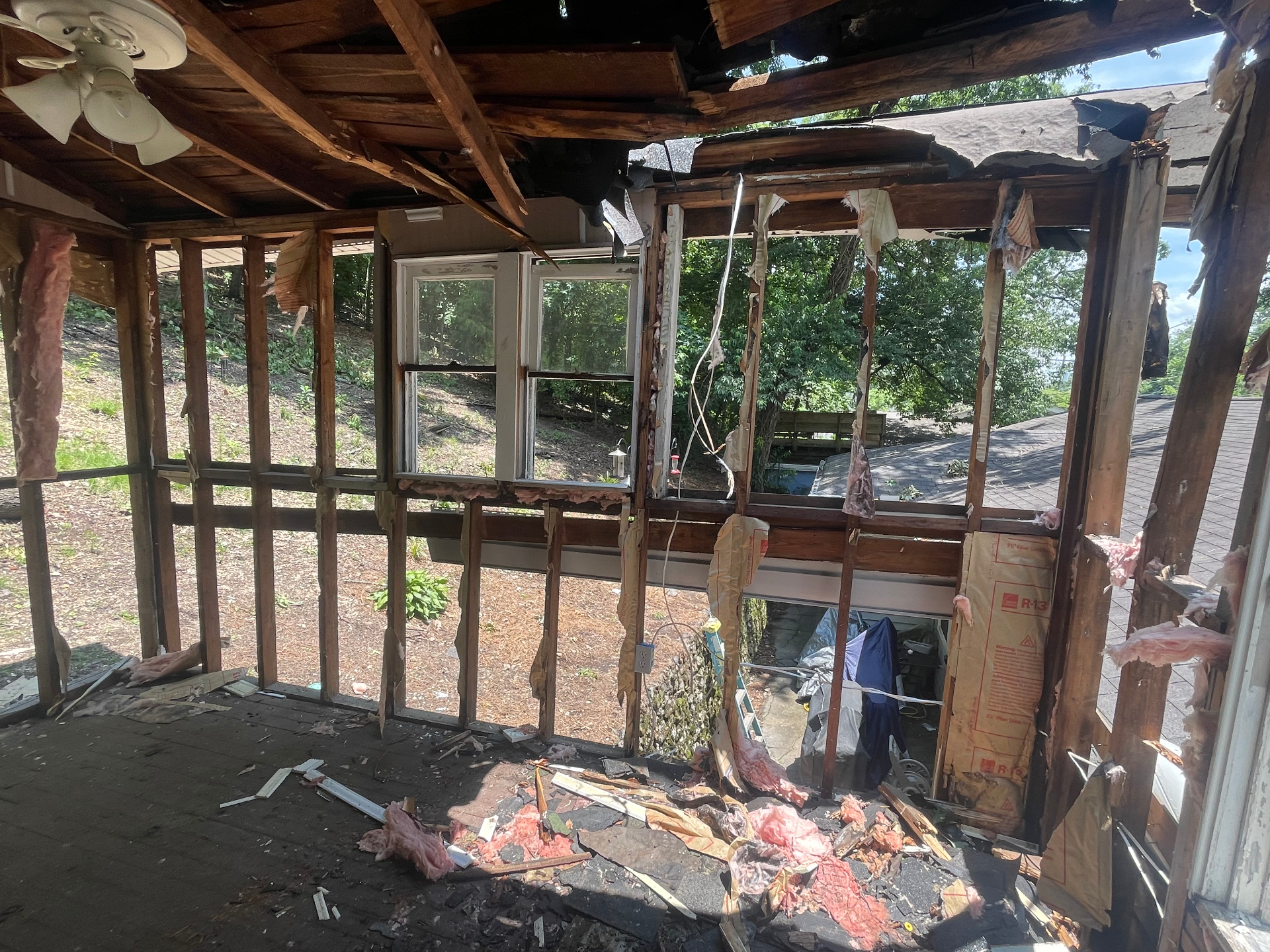 Demolition in progress - Cleveland, TN